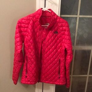 Hot Pink North Face Jacket